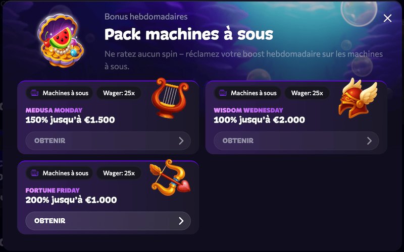 Image: Découvrez les promotions et bonus de l'Aphrodite Casino en France
